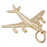 747 Jumbo Jet Charm