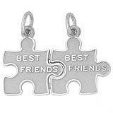 Best Friends Puzzle Charm