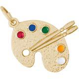 Artist Palette Charms