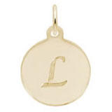 Rembrandt ABC Initial Charms