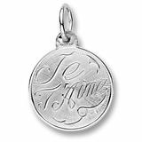 Love Disc Charm