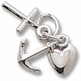 Hope, Faith and Love Charm