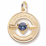 Engraveable Birthstone Charm
