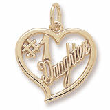 Number 1 Daughter Charm