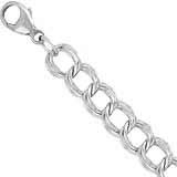 A Great Double Link Starter Charm Bracelet
